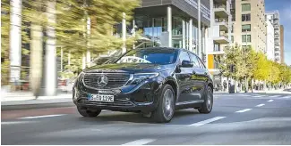  ?? Courtesy of Mercedes-Benz Korea ?? The Mercedes-Benz EQC 400 4MATIC