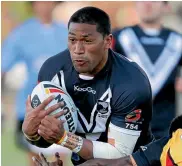  ?? NZPA ?? Former Kiwis internatio­nal FrankPaul Nuuausala has returned to the NRL for the Sydney Roosters.