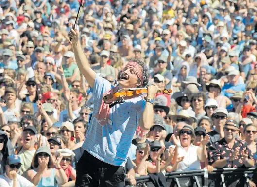  ?? GENTILEZA JEAN-CHRISTOPHE SPINOSI ?? Spinosi además es violinista y, a diferencia de lo esperable para un intérprete de música antigua, es conocido por recorrer un amplio repertorio.