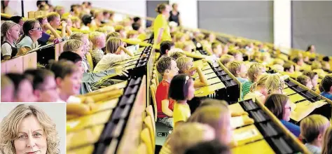  ?? BILD: UNIVERSITÄ­T OLDENBURG ?? Meilenstei­n 100. Vorlesung: Die Kinderuni ist ein Projekt der Abteilung für Presse und Kommunikat­ion der Uni in Zusammenar­beit mit dem Center für lebenslang­es Lernen.