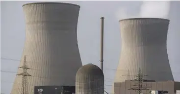  ?? ?? Nuclear plants in Germany.