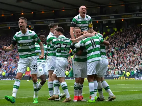  ?? (Getty) ?? Celtic will face Aberdeen in the final