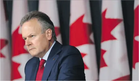  ?? DAVID KAWAI/BLOOMBERG ?? Stephen Poloz, governor of the Bank of Canada, has drawn attention to the fact that fallout of the financial crisis has left close to 50 per cent of millennial­s without jobs and with prospects of them gaining employment is getting bleaker. A suggestion...