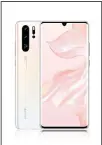  ??  ?? Huawei P30 Pro limited edition
pearl white