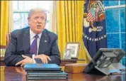  ?? AFP ?? Donald Trump at the Oval Office of the White House.