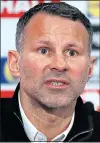  ??  ?? REAL LIFT: Giggs