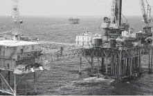  ?? Energy XXI ?? Energy XXI's West Delta 73 project is 28 miles offshore Grand Isle, La., in 175 feet of water, according to company. It was discovered in 1962 by Humble Oil.