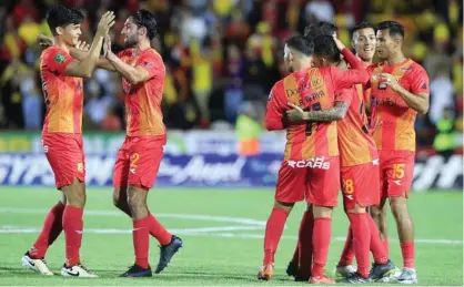  ?? RAFAEL PACHECO ?? Herediano sigue disfrutand­o victoria tras victoria.