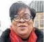  ??  ?? Jacqueline Caldwell, who has lived in the Mondawmin neighborho­od for five decades, says, “I know something good is going to come.”