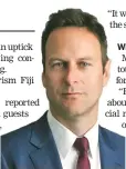  ?? ?? Tourism Fiji chief executive officer Brent Hill.
