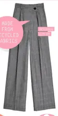  ??  ?? BERSHKA £25.99 MADE FROM RECYCLED FABRICS