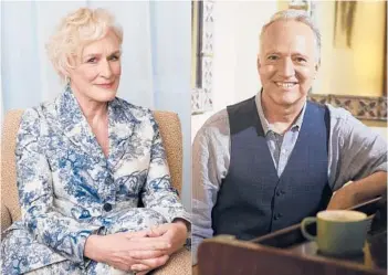  ??  ?? Actor Glenn Close has released a spoken word album with Grammy-winning jazz saxophonis­t-composer Ted Nash.