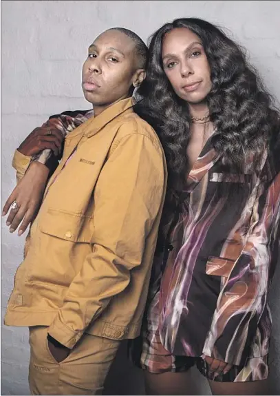  ?? Francine Orr Los Angeles Times ?? LENA WAITHE, left, and Melina Matsoukas worked together on “Master of None.” They’ve reteamed on “Queen & Slim.”