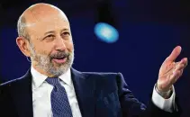  ?? ANDREW HARRER / BLOOMBERG ?? Lloyd Blankfein’s successor has been a topic of debate in the financial industry since Friday, when it was reported that the CEO would step down as early as the end of this year.