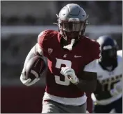  ?? YOUNG KWAK — THE ASSOCIATED PRESS ?? Washington State wide receiver Josh Kelly is among those who have helped the Cougars average 405.8yards passing.