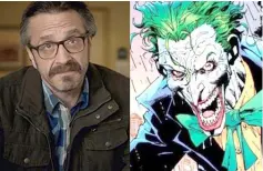  ??  ?? Maron: “It is true ladies and gentlemen, I have been added to the cast of the new Joker movie.”