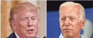  ?? FILE ?? President Donald Trump, who won Iowa by 9 percentage points over Hillary Clinton in 2016, has dropped to a 1-point lead over Joe Biden in the most recent Des Moines Register/mediacom Iowa Poll.