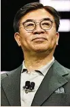  ?? ?? Kim Hyun-suk, co-CEO de Samsung Electronic­s.