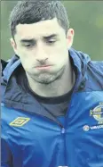  ??  ?? Oh so close: Conor McLaughlin nearly scored against Chile