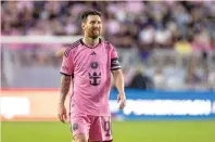  ?? — AFP FILE ?? Inter Miami’s Argentine forward Lionel Messi.