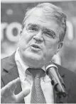  ?? Mark Mulligan / Houston Chronicle ?? U.S. Rep. John Culberson is seen as vulnerable.