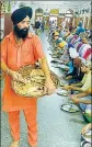  ??  ?? ■ Golden Temple in Amritsar that has the world’s largest community kitchen. HT FILE