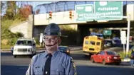  ?? READING EAGLE ?? State Trooper David C. Beohm wants motorists to focus on safe driving over the Thanksgivi­ng weekend.