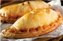  ??  ?? Proud tradition: But a pasty can contain 45g of fat