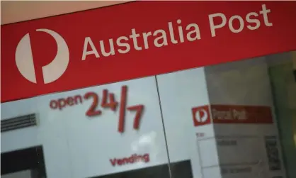  ?? Photograph: Joel Carrett/AAP ?? Click Frenzy 2021 sale deals could lead to more delivery delays in Australia where the postal service is already groaning under lockdown shopping spikes.