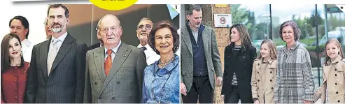  ??  ?? (1) Su décimo tercer aniversari­o coincidió con el 40 aniversari­o de la Fundación Reina Sofía, por eso también pasaron esta fecha trabajando. (2) Aunque muchas personas criticaron la actitud de la reina Letizia con su suegra, la reina Sofía, ambas...