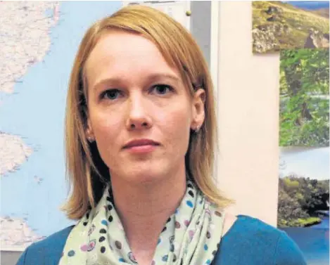  ??  ?? NHS Tayside Director of Public Health Dr Emma Fletcher says people could be spreading Covid without knowing.