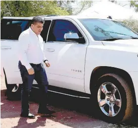  ?? ANA PONCE ?? Miguel Ángel Riquelme Solís, gobernador del Estado de Coahuila.