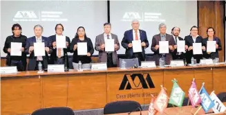  ??  ?? El rector general de la UAM, Eduardo Peñalosa Castro, encabezó la iniciativa.