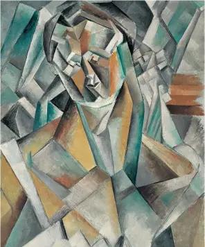  ??  ?? Cubist record: Picasso’s Femme
Assise (1909) sold for £43.3 million