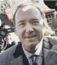  ??  ?? 0 Kevin Spacey has been cleared of criminal charges