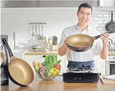  ??  ?? Korea King pan was one of the most popular TV home shopping products but it has been accused of exaggerate­d advertisin­g claims and overpriced products.