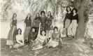  ??  ?? Wendy Sanford (far left) and the other founding members of Our Bodies Ourselves, c 1975. Photograph: Phyllis Ewen/Courtesy of OBOS