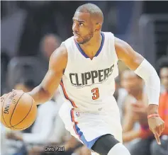  ??  ?? Chris Paul