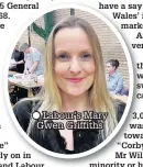  ??  ?? Labour’s Mary Gwen Griffiths