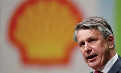  ?? ?? Shell CEO Ben van Beurden said in response to the Russian invasion of Ukraine: ‘We cannot – and we will not – stand by.’ Photograph: Benoît Tessier/Reuters