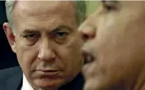  ??  ?? Les relations entre Benyamin Netanyahou et Barack Obama ont toujours été mauvaises. Ici à la Maison-Blanche en 2015.
