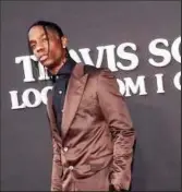  ?? ?? Travis Scott attends the premiere for the documentar­y “Travis Scott: Look Mom I Can Fly” in Santa Monica, California, U.S., August 27, 2019. REUTERS/Mario Anzuoni