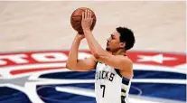  ?? Nick Wass / Associated Press ?? Bryn Forbes signed a two-year, $4.8 million contract with the Bucks after four seasons with the Spurs.