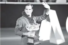  ?? - AFP photo ?? Champion Roger Federer, seeded three, is gunning for a seventh Melbourne title at the Australian Open.