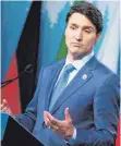  ?? FOTO: AFP ?? Kanadas Premiermin­ister Justin Trudeau.