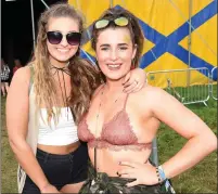  ??  ?? Erica O’Connell and Fiona McGuckin from Millstreet enjoying festival.