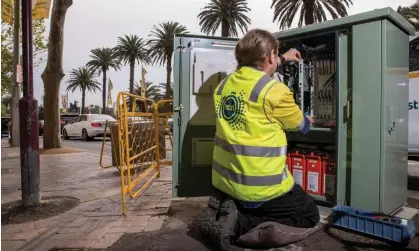  ?? Photograph: Bloomberg /Getty Images ?? The report found that NBN Co is ‘unlikely to earn a commercial rate of return in the future if the asset values currently used to measure rates are those reported’.