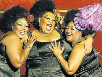  ?? Picture: MADAME ZINGARA ?? THE BIG TIME: 3 Tons of Fun with Stella Magaba, centre