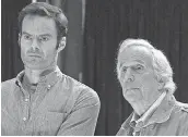  ?? ISABELLA VOSMIKOVA/HBO ?? Hitman Barry (Bill Hader, left) embarks on a career in acting under the tutelage of Gene Cousineau (Winkler) in the dark comedy.