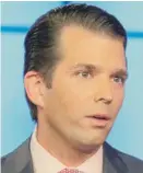  ??  ?? Donald Trump Jr.